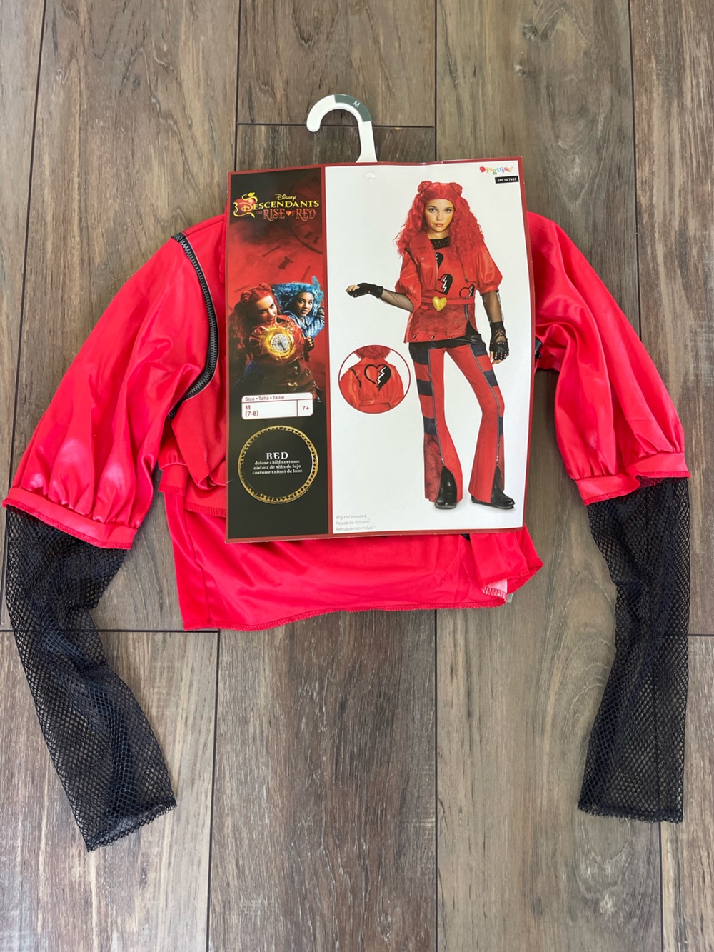 Descendants The rise of Red Halloween Costume for Kids girls Size M(7-8) NWT
